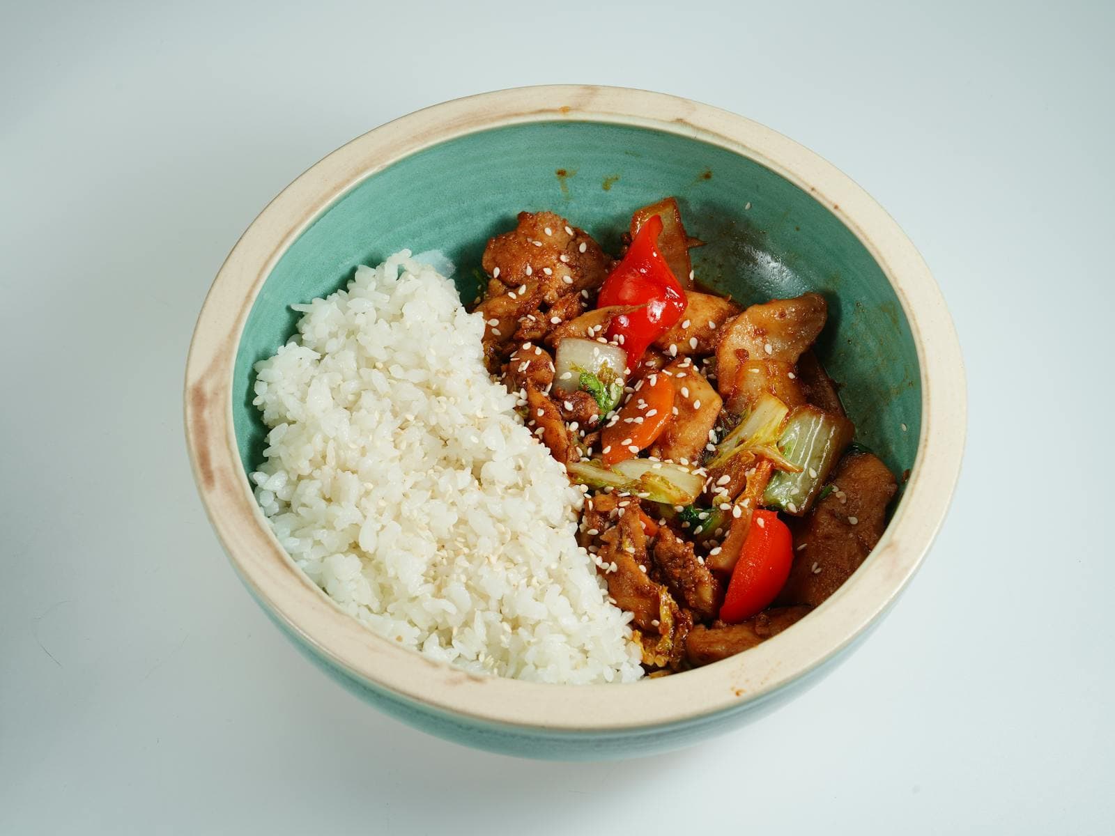 Bowl Tex-Mex con cheddar