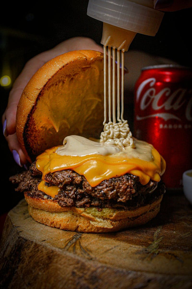 Smash Burger con cheddar